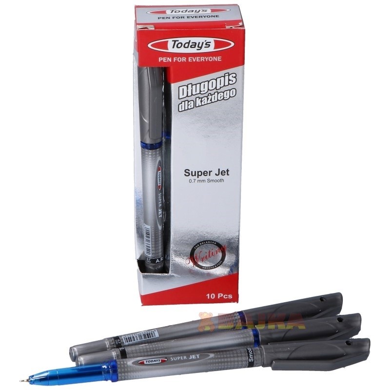 noster długopis todays super jet niebieski /10/ interdruk