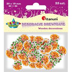 TITANUM DEKORACJE DREWNIANE DZWONECZKI A'25307764