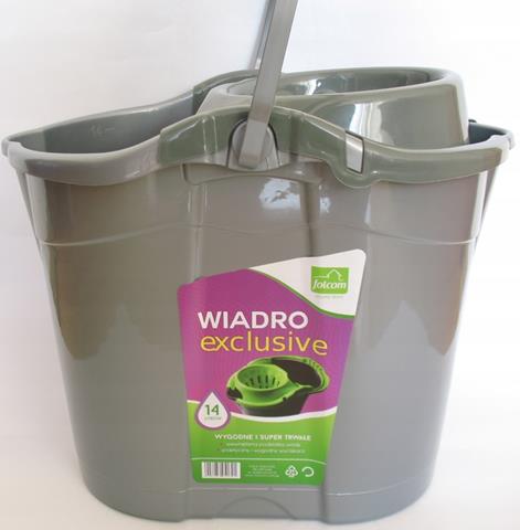 FOLCOM WIADRO Z WYCISKACZEM 14L EXCUSIVE