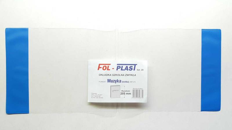 FOL-OKŁADKA 205*560mm ZWYKŁA NR.37 MUZYKA  /20/