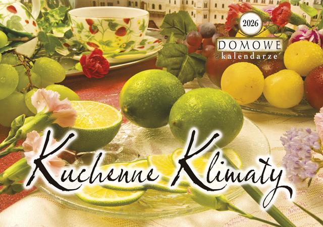 M&P KALENDARZ ŚCIENNY DOMOWY 2026 KUCHENNE KLIMATY TW-10-1