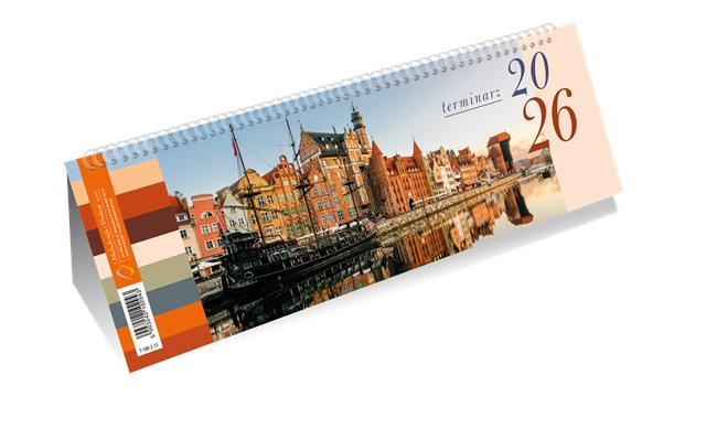 M&P KALENDARZ 2026 ZE SPIRALKĄ POZIOMY  T-100-2-