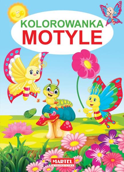 MARTEL KOLOROWANKA MOTYLE