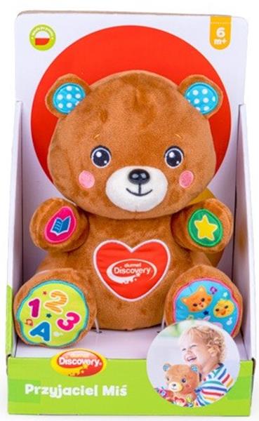 dumel discovery przyjaciel miś 6m+ dd80050