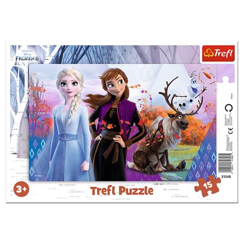 trefl puzzle 15el ramkowe 31348 frozen ii
