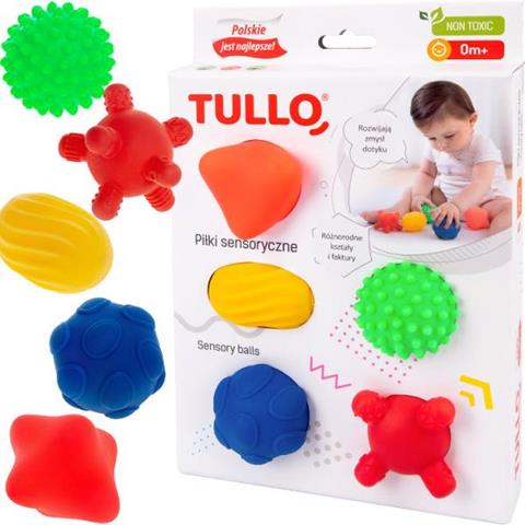 TULLO PIŁKI SENSORYCZNE 5SZT.420