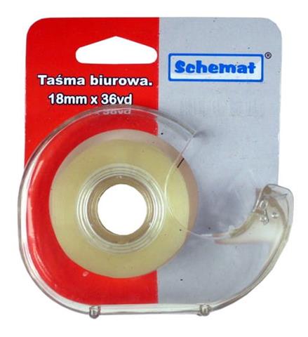 taśma z obcinaczem 18mm*36y schemat /12/