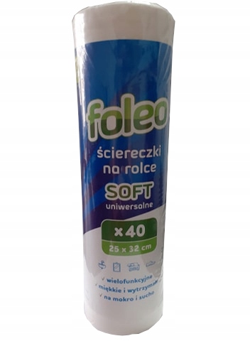 FOLCOM ŚCIERKI NA ROLCE SOFT 40SZT.FOLEO