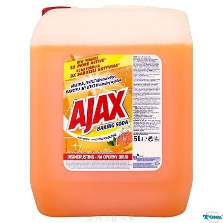 ajax płyn uniwer.5l soda oczyszczona i cytryna