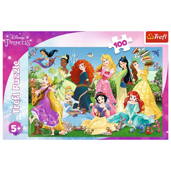 trefl puzzle 100el princess 16417