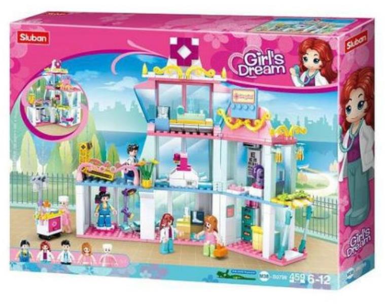 gazelo klocki sluban girl's dream 459el szpital g152802