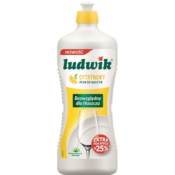 LUDWIK 0.9L.PŁYN D/NACZ.CYTRYNA