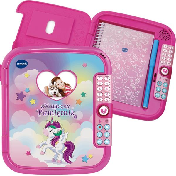 vtech magiczny pamiętnik 61243  trefl