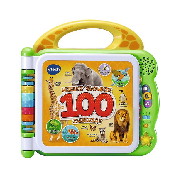 vtech wielki słownik zwierząt 61457 trefl