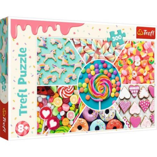 trefl puzzle 300el słodkości 23004