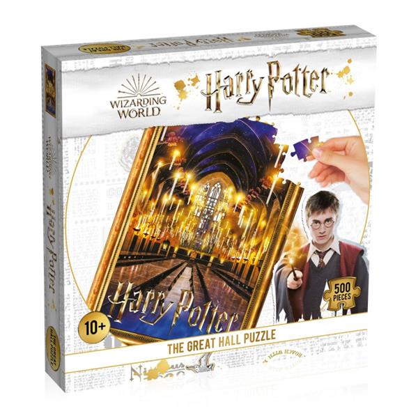 winning moves puzzle 500el harry potter 01005 the great hall