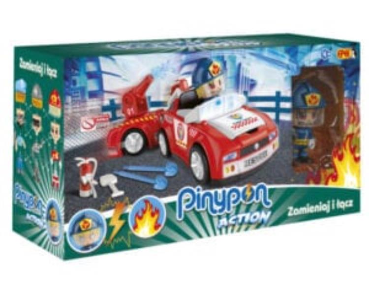 epee pinypon action - zestaw pojazdów z figurką straż pożarna 16057