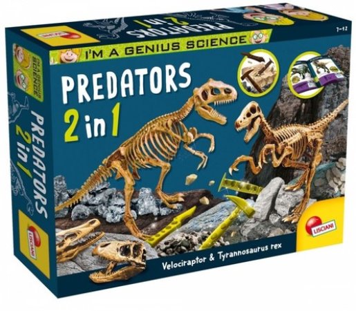 LISCIANI GENIUS SCIENCE NAUKA PREDATORS 2W1 84630 DANTE
