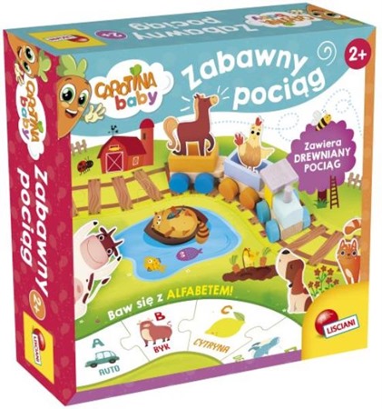 lisciani carotina baby dziecięcy pociąg 84005 dante