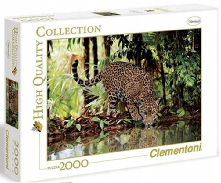 clementoni puzzle 2000el. 32537 leopard 97.5x66.8cm