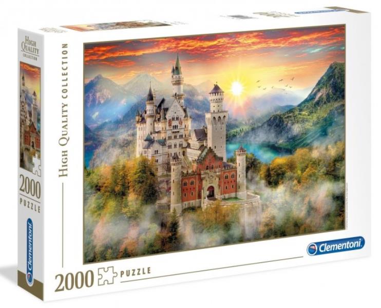 clementoni puzzle 2000el. 32559 neuschwanstein 97.5x66.8cm