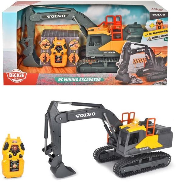 DICKIE KOPARKA GÓRNICZA VOLVO 60CM NA PILOTA 372-9018