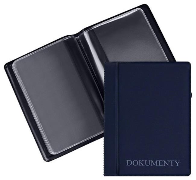 BIURFOL OKŁADKA NA DOKUMENTY MINI PREMIUM GRANAT /10/