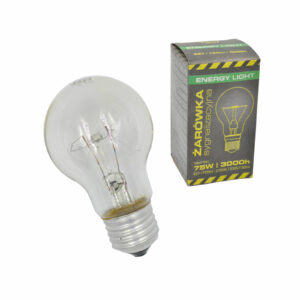 żarówka 75w/e27 d/gwint energy light    230v sygnalizacyjna /10/