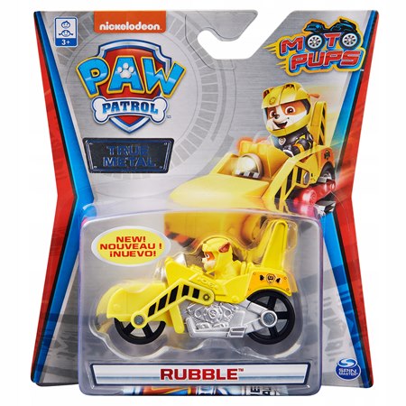 spin master psi patrol motor z figurkąmoto pups rubble