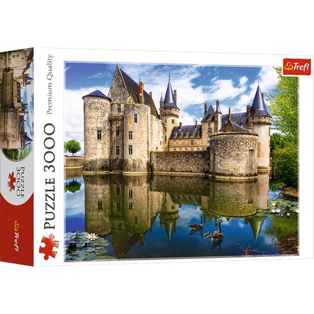 trefl puzzle 3000el zamek w sully-sur-loire 33075