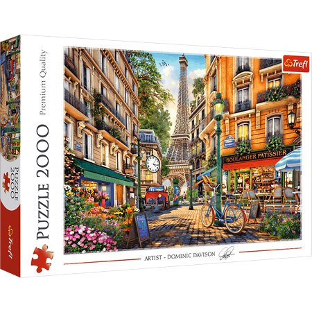 trefl puzzle 2000el popołudnie w paryżu 27121