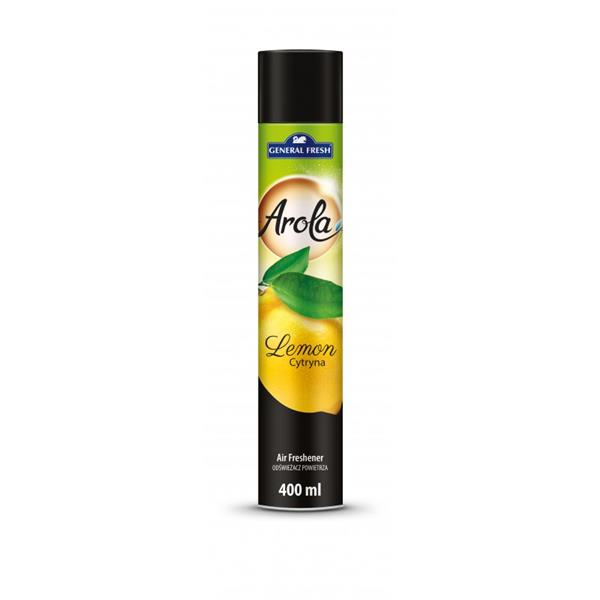 gf arola odświeżacz pow. spray 400ml.lemon-cytryna  pol-hun