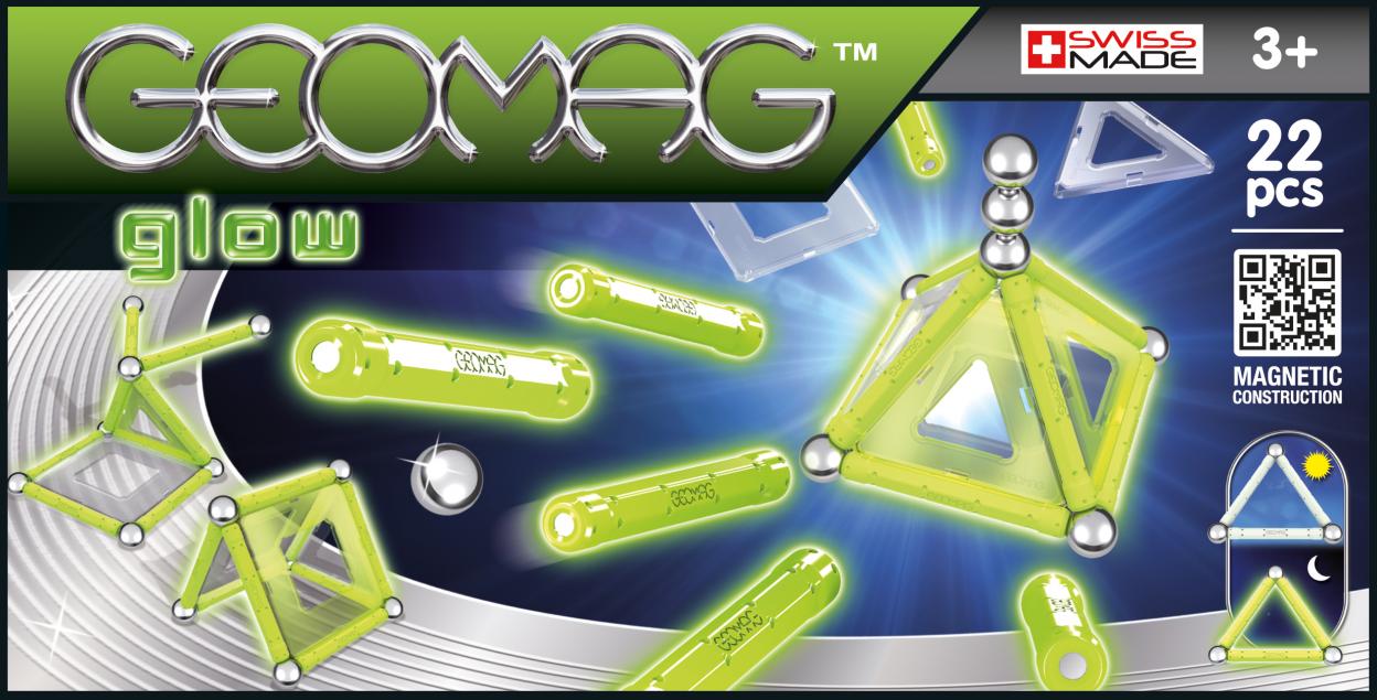 geomag klocki magnetyczne 22el glow geo-334