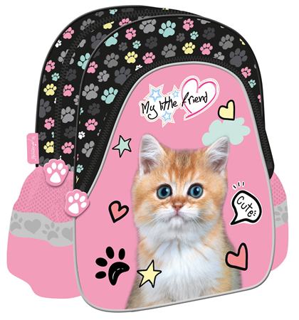 majewski plecak przedszkolny my little  friendpink cat