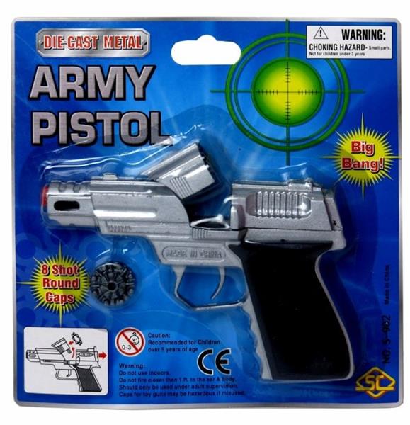 DROMADER PISTOLET NA SPŁONKĘ METALOWY 88366