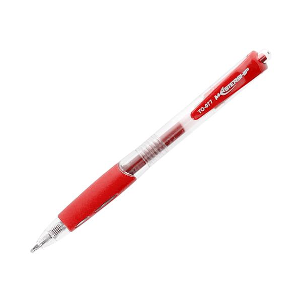 toma-długopis mastership 0,7mm żelowy   to-077 czerwony /20/
