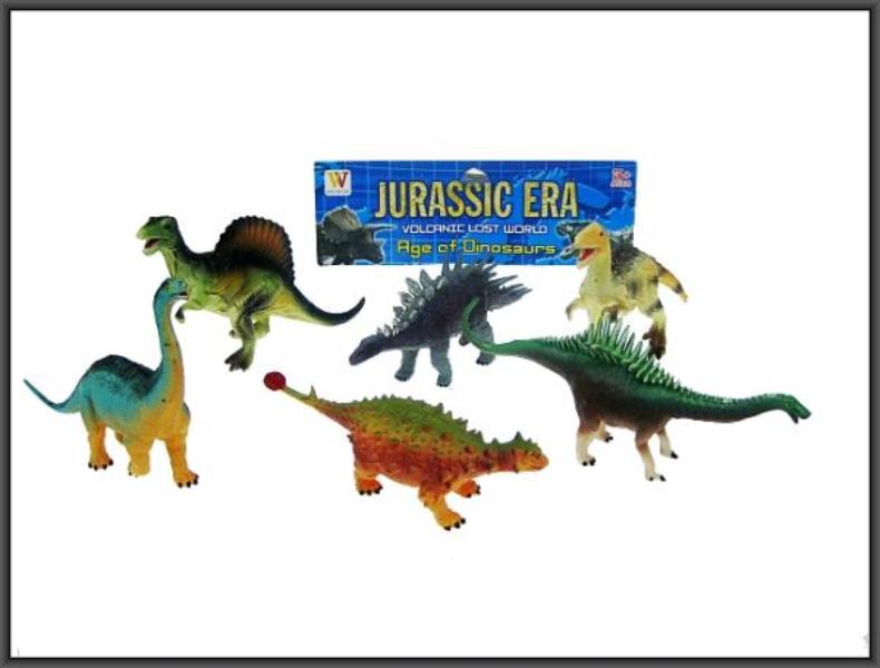 hipo dinozaury 15-17cm 6szt hhb02
