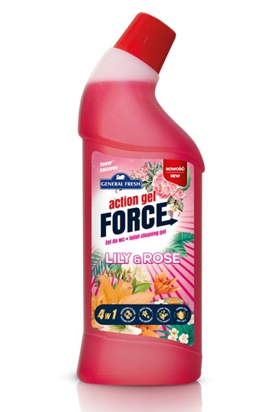gf action force żel d/wc 1l lily&rose   pol-hun