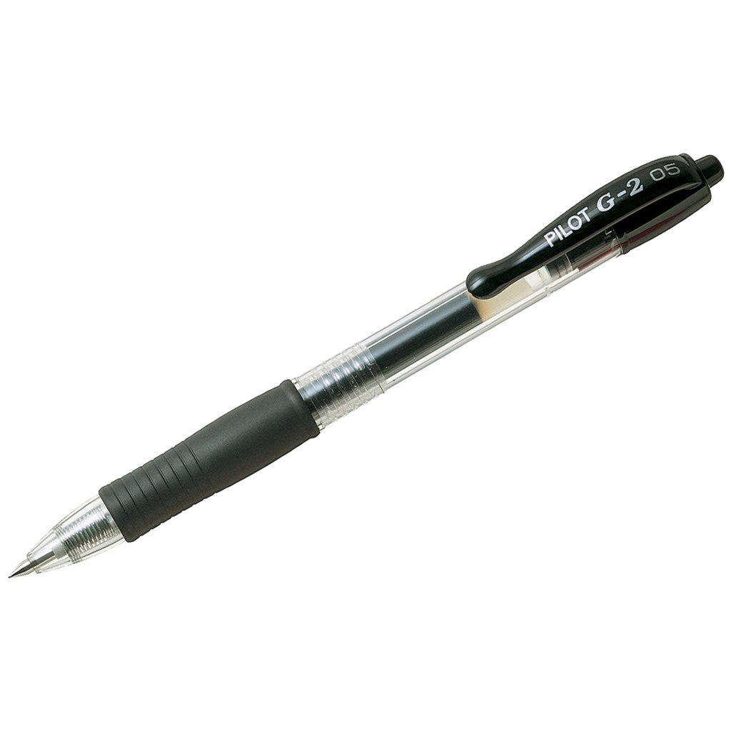 pilot długopis żelowy g-2 0.5mm czarny  automatyczny bl-g2-5-b wpc