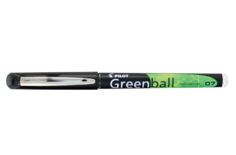 pilot pióro kulkowe greenball 0.7 czarnywpc