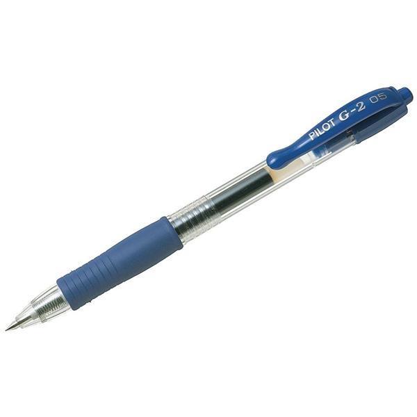 pilot długopis żelowy g-2 0.5mm niebieski automatyczny bl-g2-5-l wpc /12/
