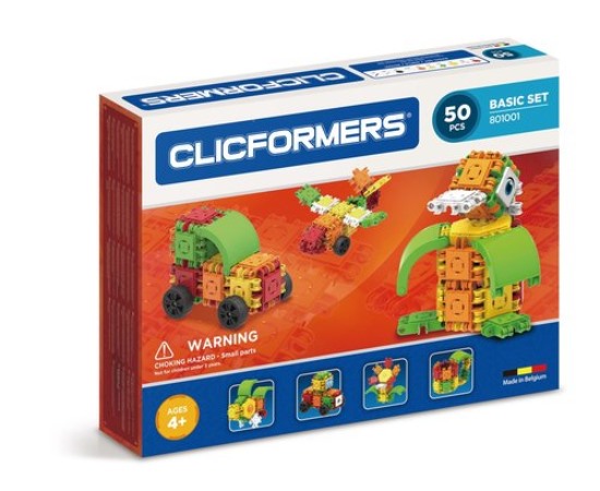 clicformers klocki basic set 50el.      801001