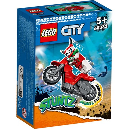 lego city stuntz motocykl kaskaderski brawurowego skorpiona 60332