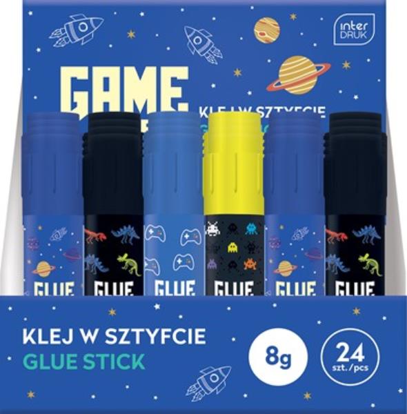 interdruk klej w sztyfcie 8g game over  /24/