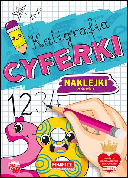 MARTEL KALIGRAFIA CYFERKI Z NAKLEJKAMI