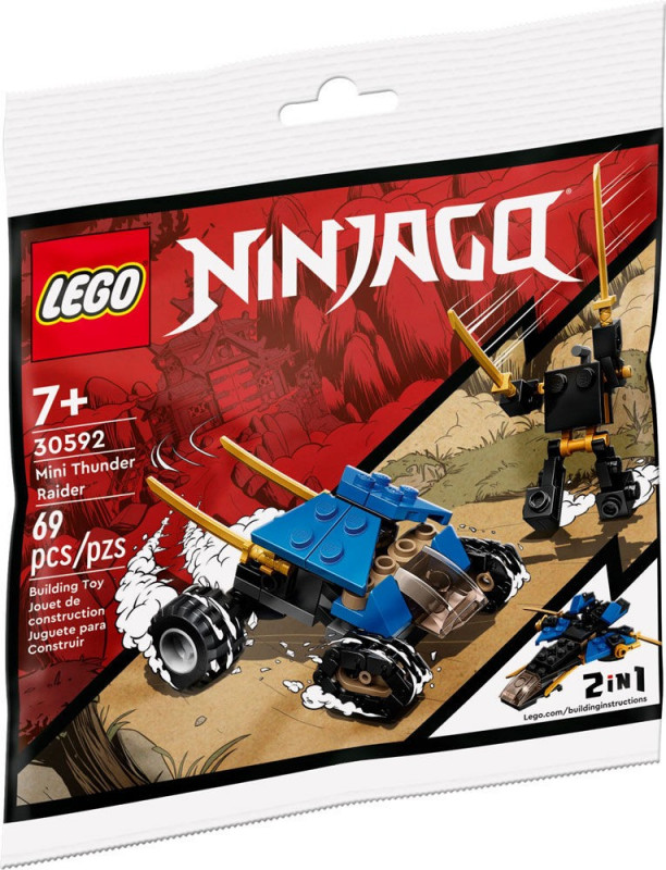 lego ninjago miniaturowy piorunowy pojazd saszetka 30592