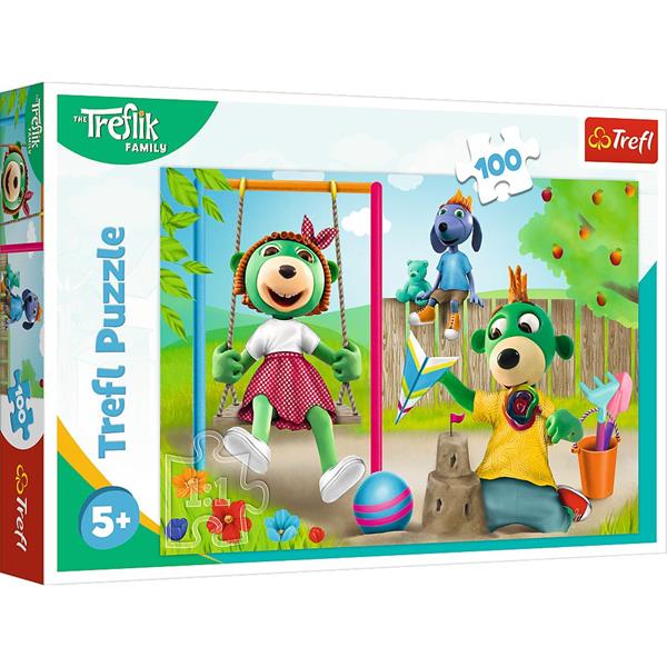 TREFL PUZZLE 100EL ZABAWNE TREFLIKI 16422