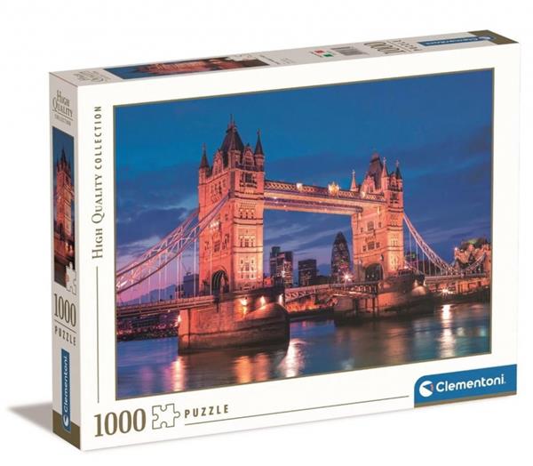 clementoni puzzle 1000el tower bridge w nocy 39674 70x50cm