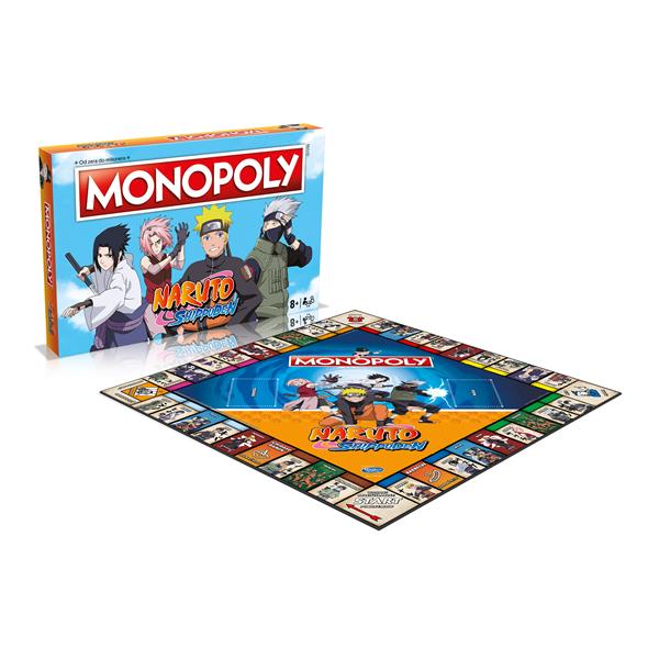 WINNING MOVES GRA MONOPOLY NARUTO WM00167
