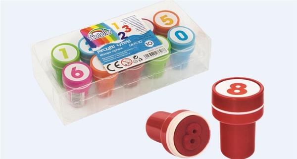 FIORELLO PIECZĄTKI CYFERKI GR-FC-10 KW  TRADE /12/